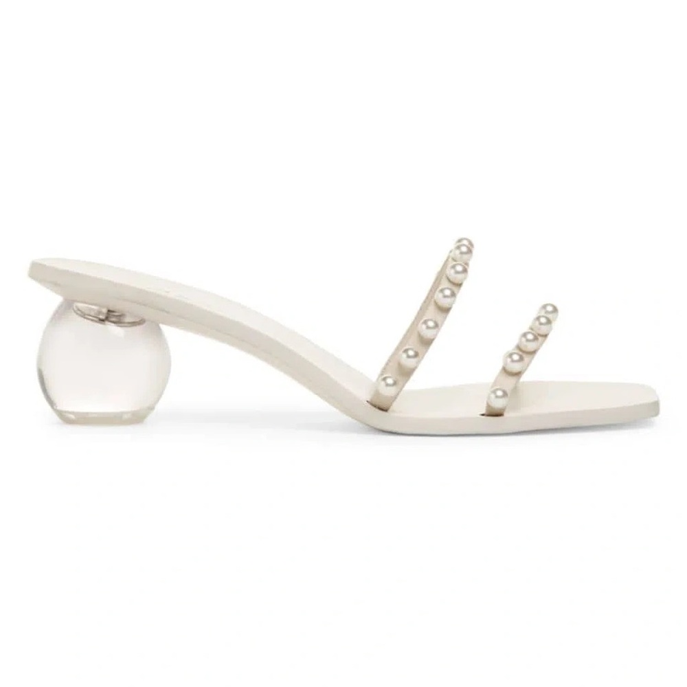 Cult Gaia Jaiden Pearl Embellished Sandal size 7